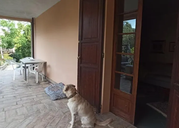 Casa Vincenzo 130 Mq Con Portico Ed Ingresso Esclusivo Dal Giardino Dom wakacyjny *